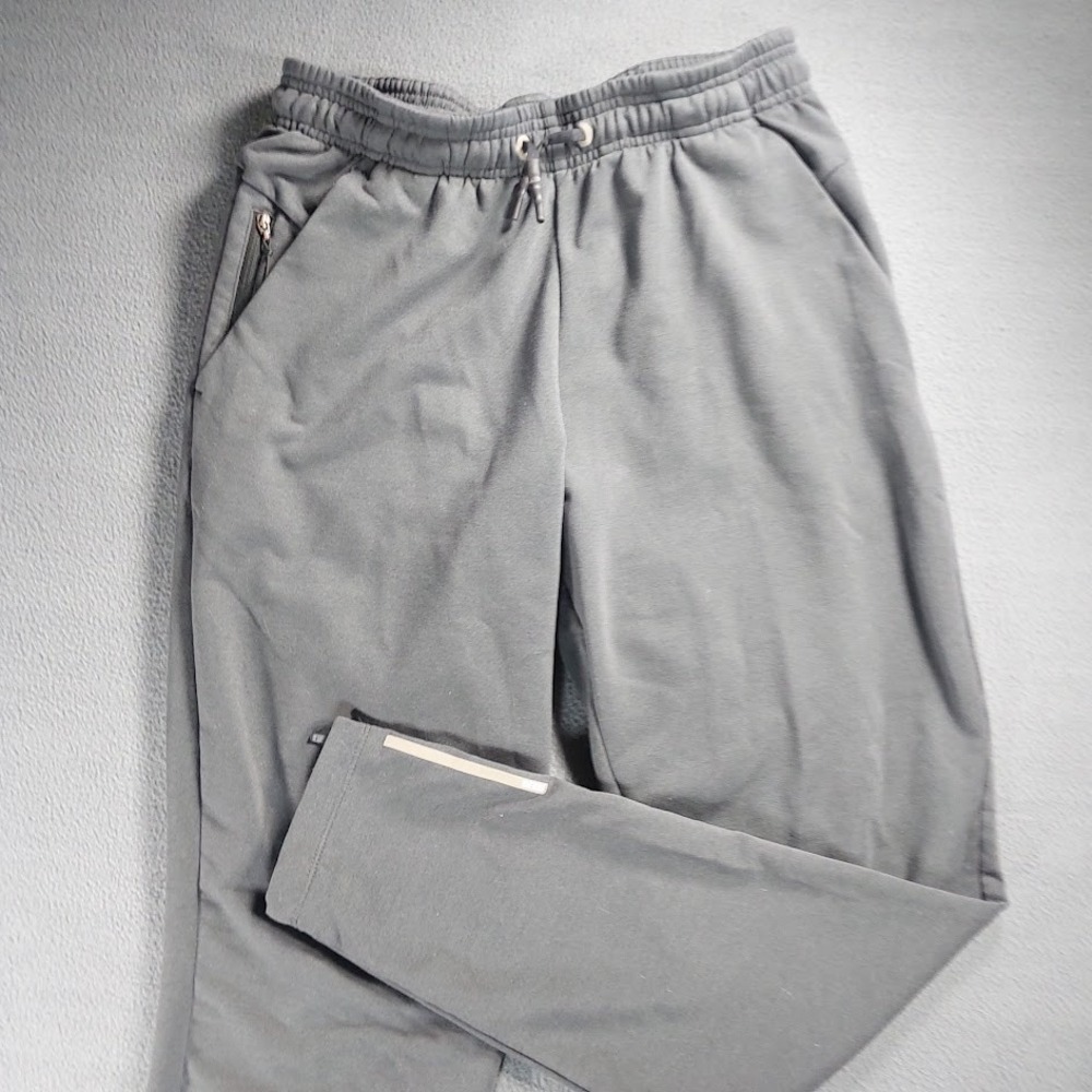 REI Co-op Mens Small Gray Jogger Pants Stretch Hiking Athletic Zip Ankle